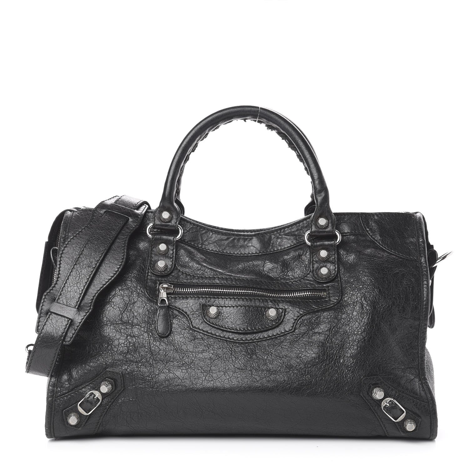 Balenciaga Agneau Giant 12 Silver Hardware City Black 1 of 16