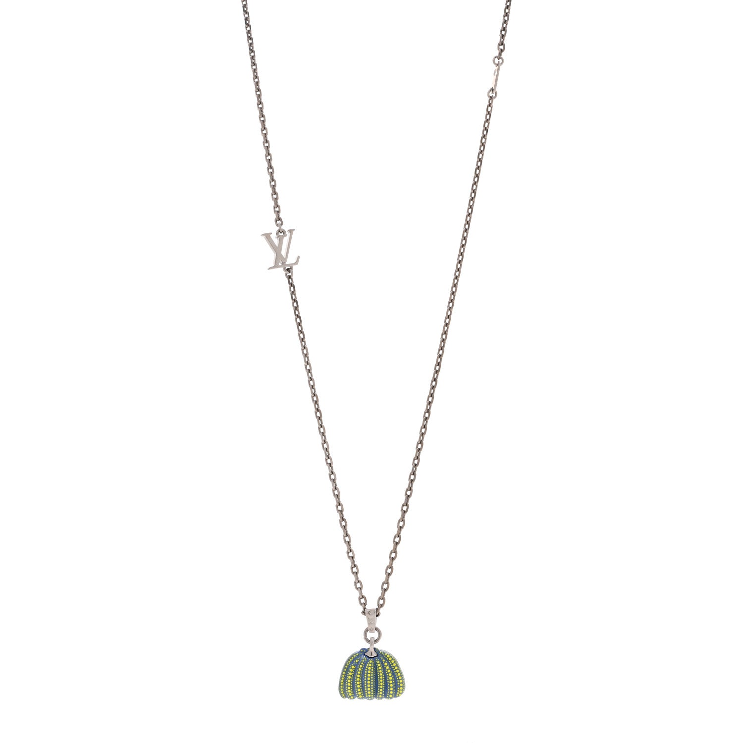 Louis Vuitton X Yayoi Kusama Pumpkin Pendant Necklace 1 of 7