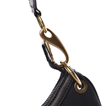 Gucci Canvas Web Hobo Black 10 of 12