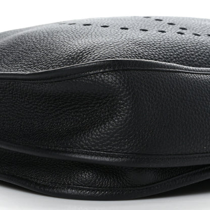 Hermes Taurillon Clemence Evelyne III TGM Black 8 of 9