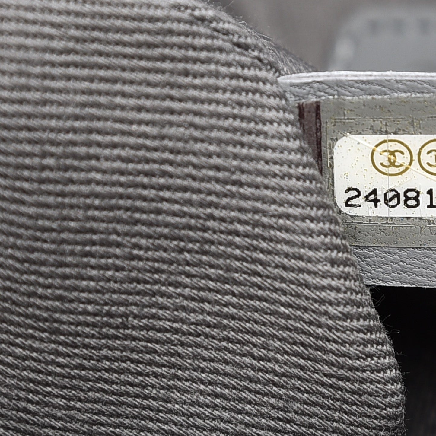 Canvas Large Deauville Tote Grey