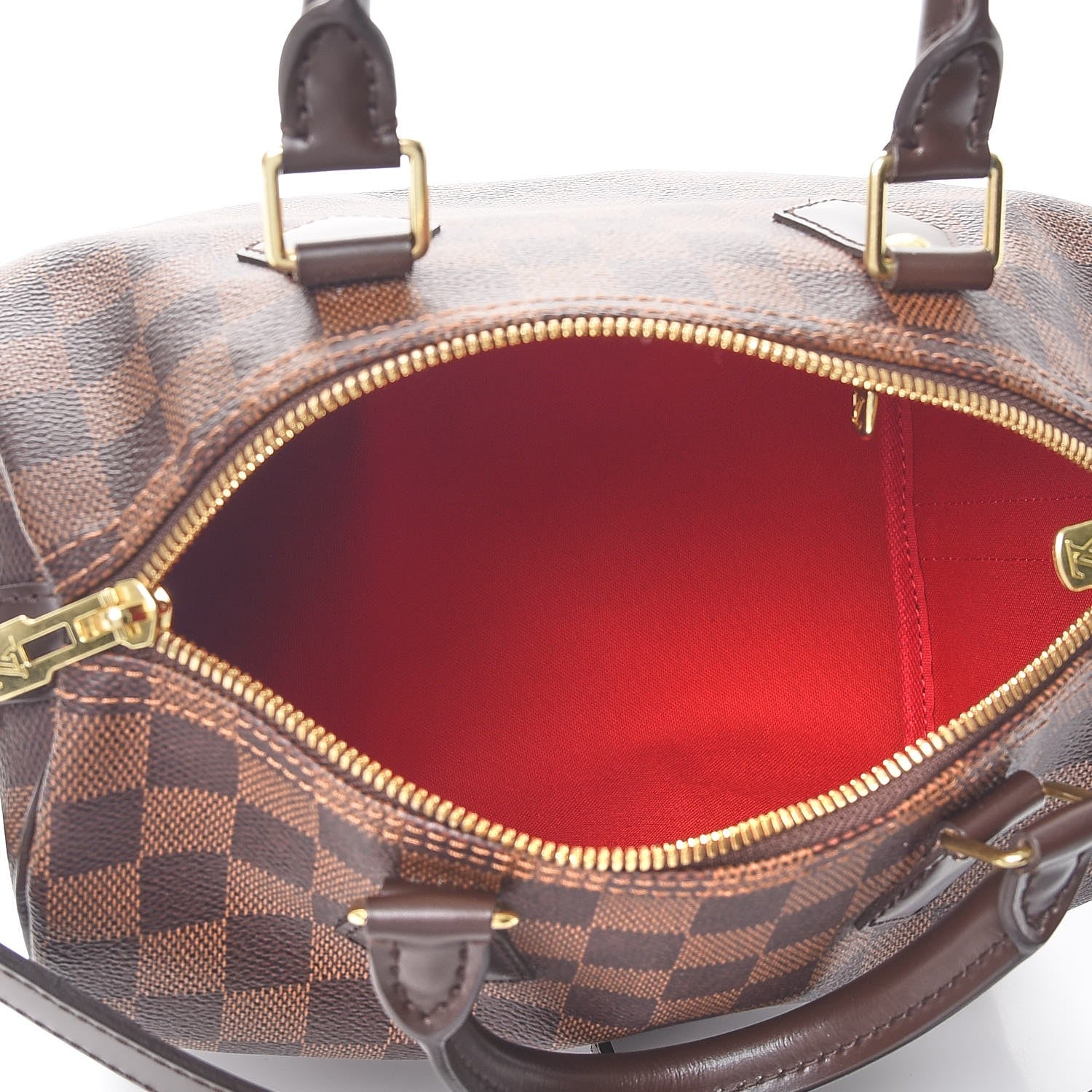 Louis Vuitton Damier Ebene Speedy Bandouliere 25 5 of 9