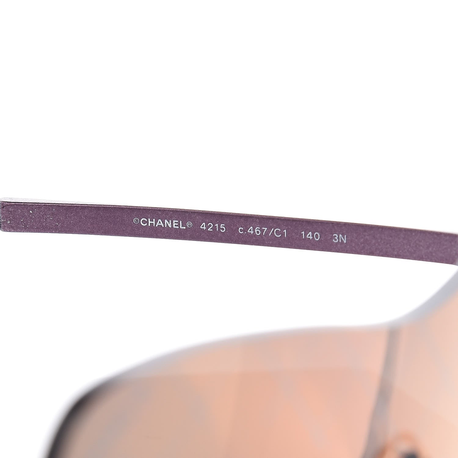 Chanel Shield Runway Sunglasses 4215 Burgundy 7 of 9