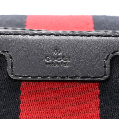 Gucci Monogram Selleria Calfskin Vintage Web Medium Boston Beige Blue 6 of 10