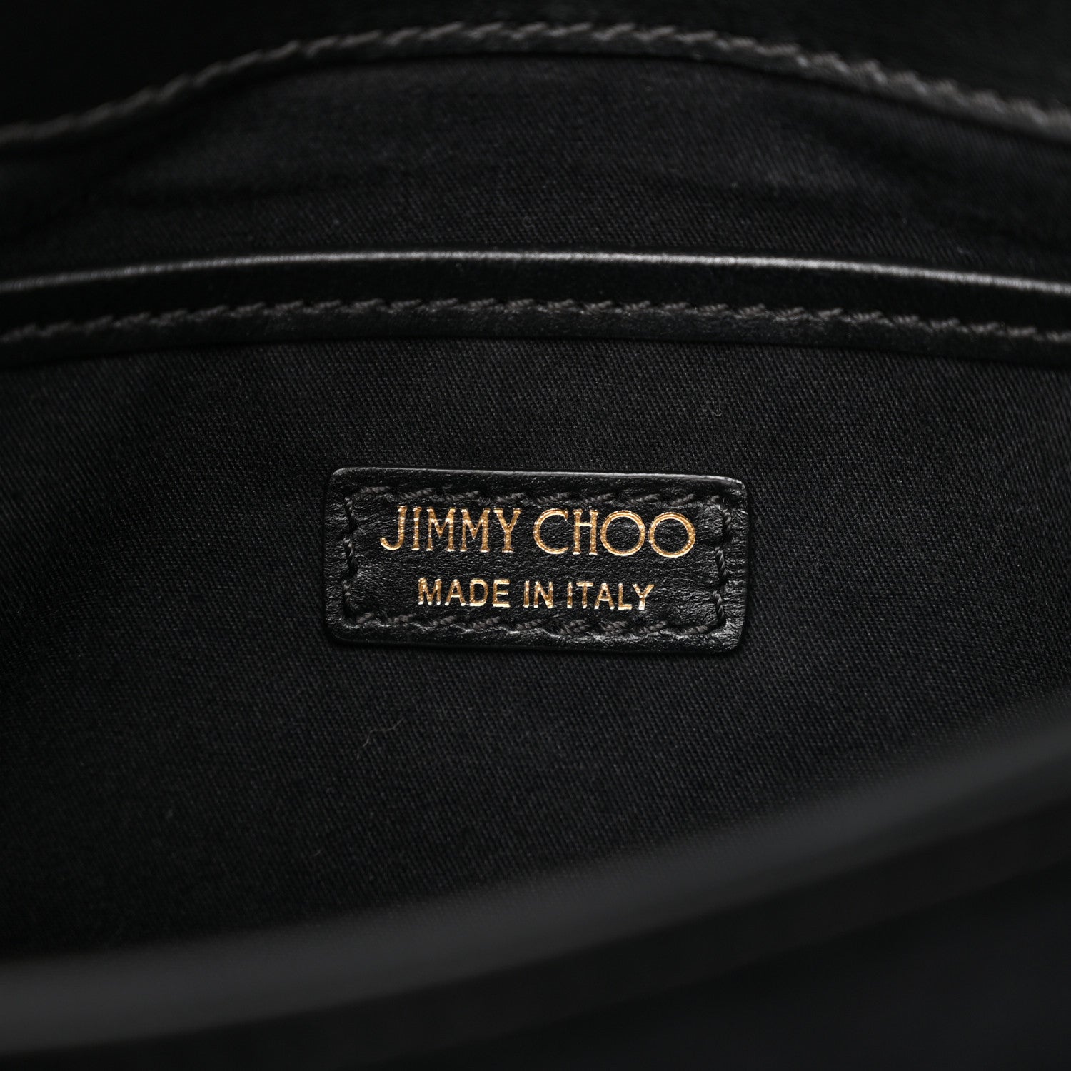 Jimmy Choo Smooth Calfskin Studded Lockett Shoulder Bag Black 6 of 11