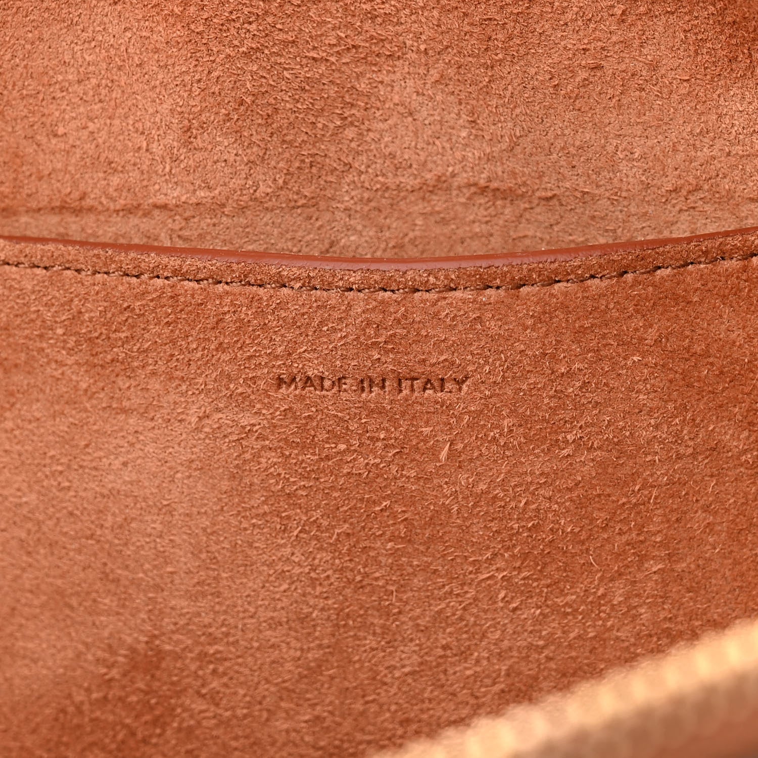 Celine Smooth Calfskin Cuir Triomphe Mini Camera Shoulder Bag Tan 6 of 10