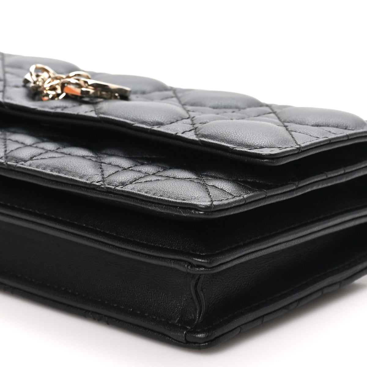 Lambskin Cannage Mini My Dior Bag Black