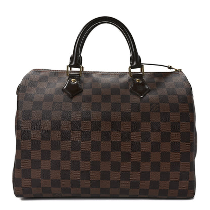 Louis Vuitton Damier Ebene Speedy 30 1 of 14