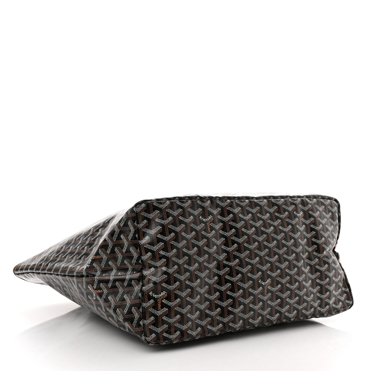 Goyard Goyardine Saint Louis GM Black Gold 5 of 10