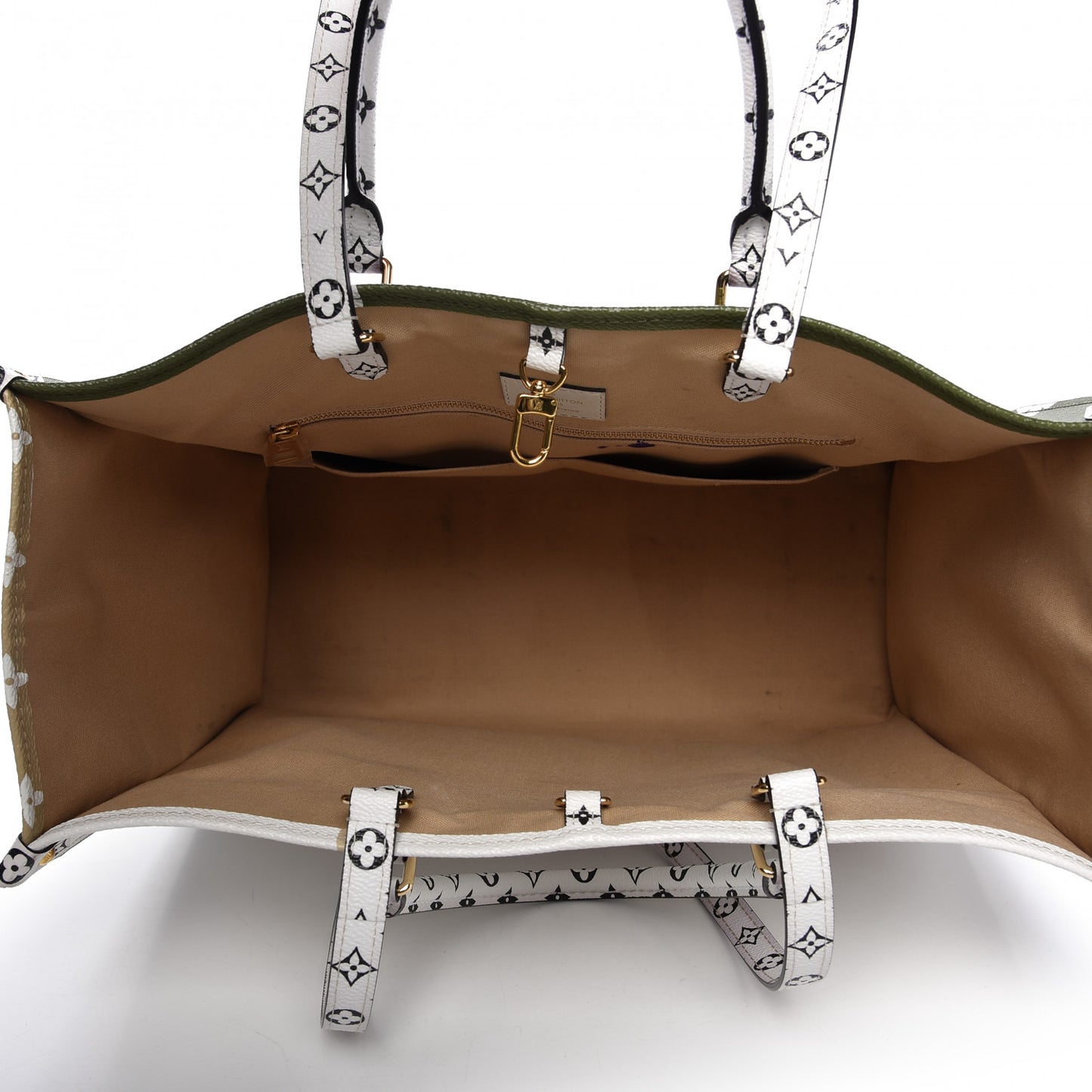 Monogram Giant Onthego GM Kaki Beige