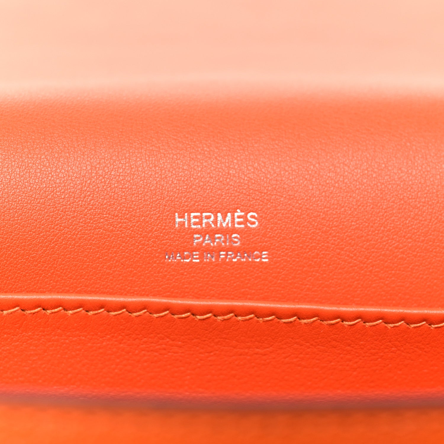 Hermes Chevre Mysore Geta Orange 6 of 10