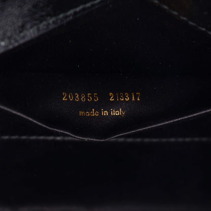 Saint Laurent Patent Monogram Large Belle De Jour Clutch Black 7 of 7