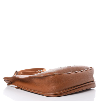 Hermes Taurillon Clemence Evelyne III GM Gold 4 of 16