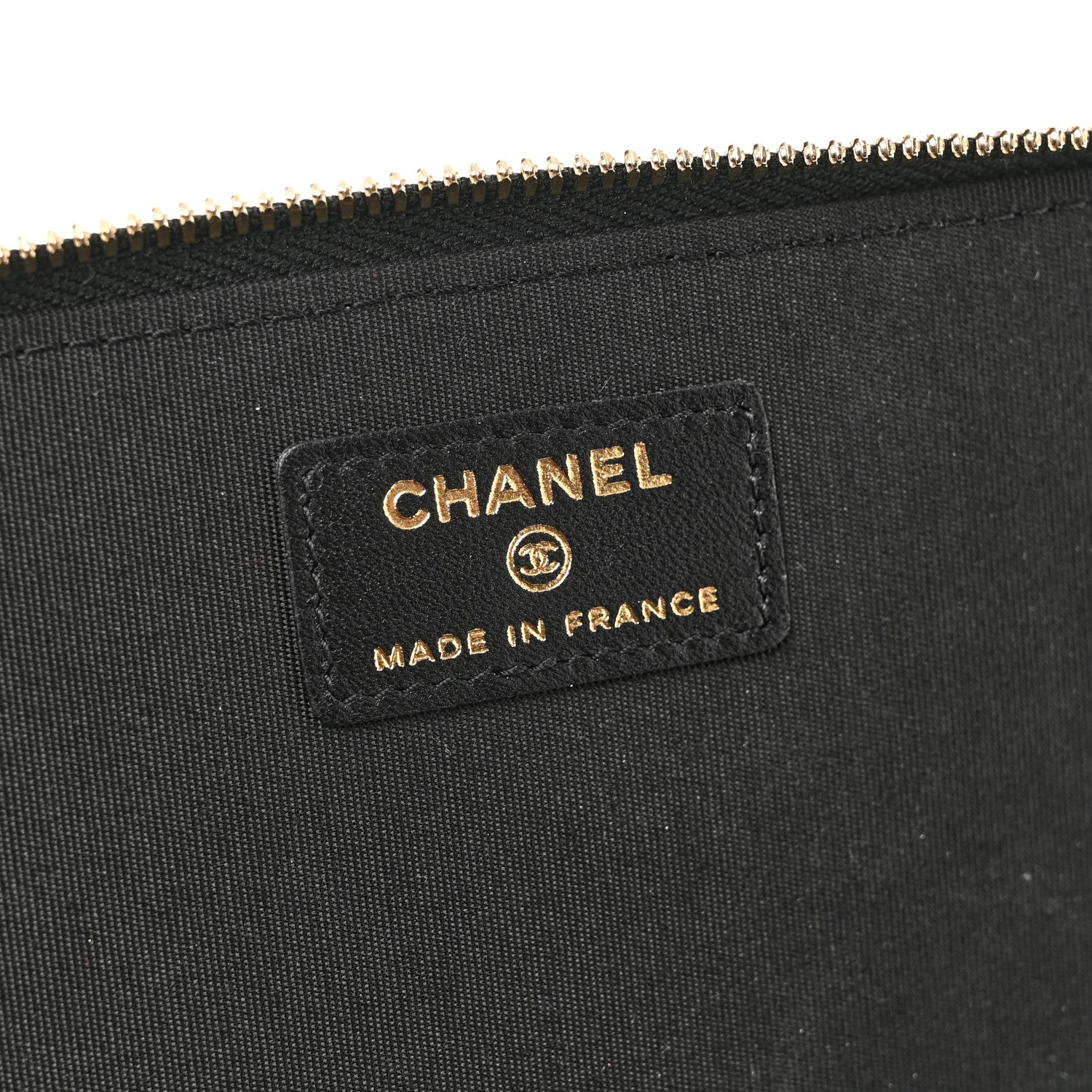 Chanel Lambskin Quilted Small Top Handle Vanity Case With Chain Black 6 of 11