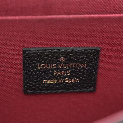 Louis Vuitton Empreinte Monogram Giant Felicie Pochette Black Beige 7 of 11