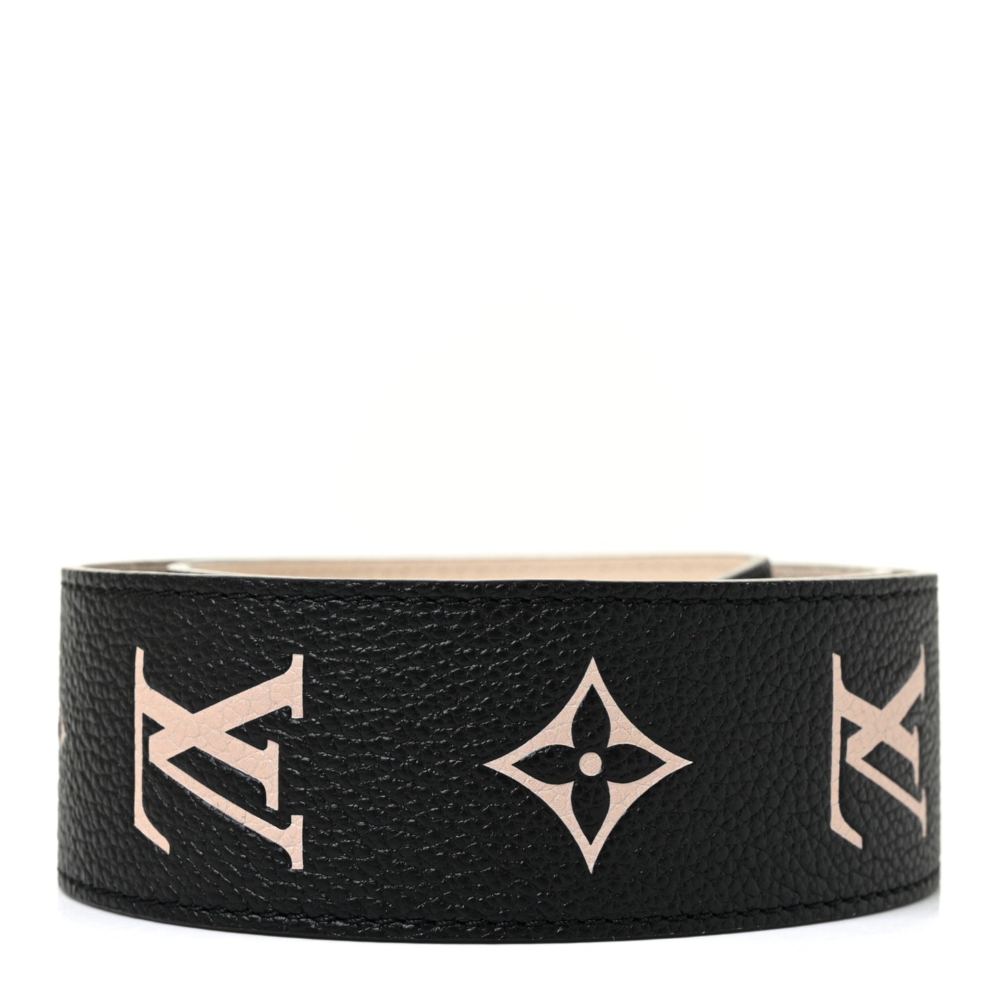 Empreinte Monogram Bandouliere Shoulder Strap Black Beige