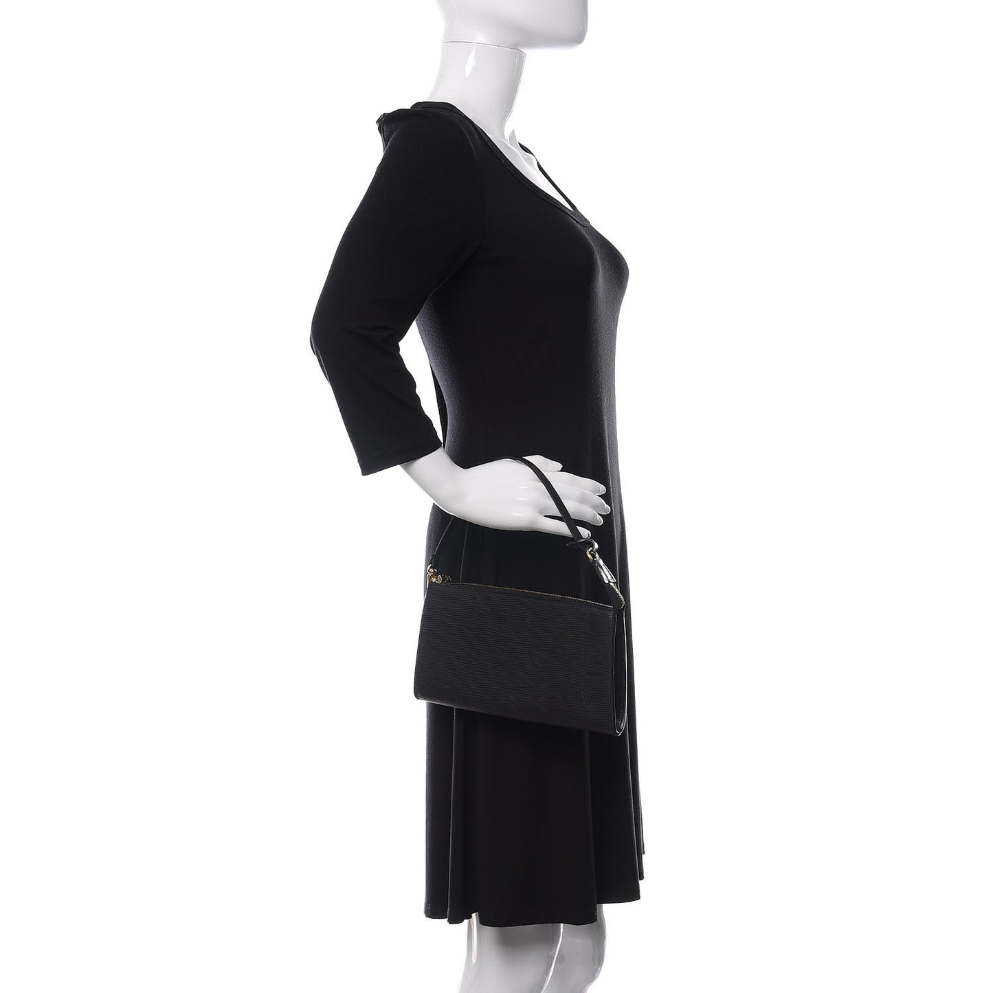 Epi Pochette Accessories 24 Black