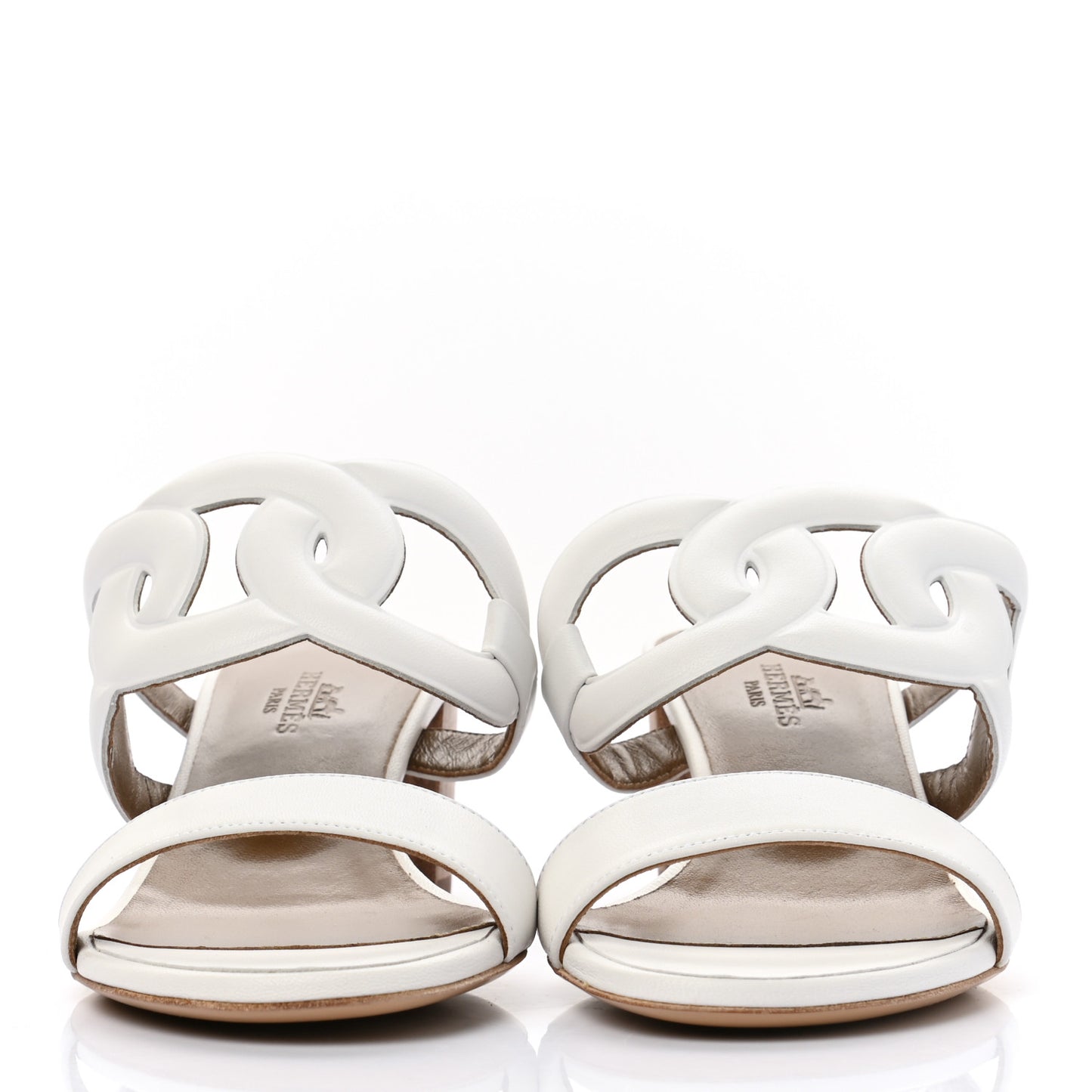 Nappa Bikini Sandals 36 White