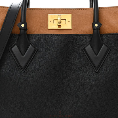 Louis Vuitton Calfskin Monogram On My Side Black 8 of 10
