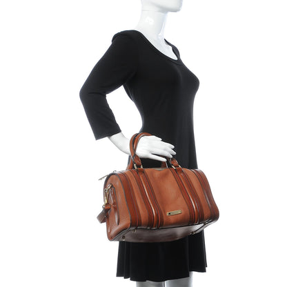 Burberry Grainy Calfskin Medium Alchester Bowling Bag Brown 3 of 9