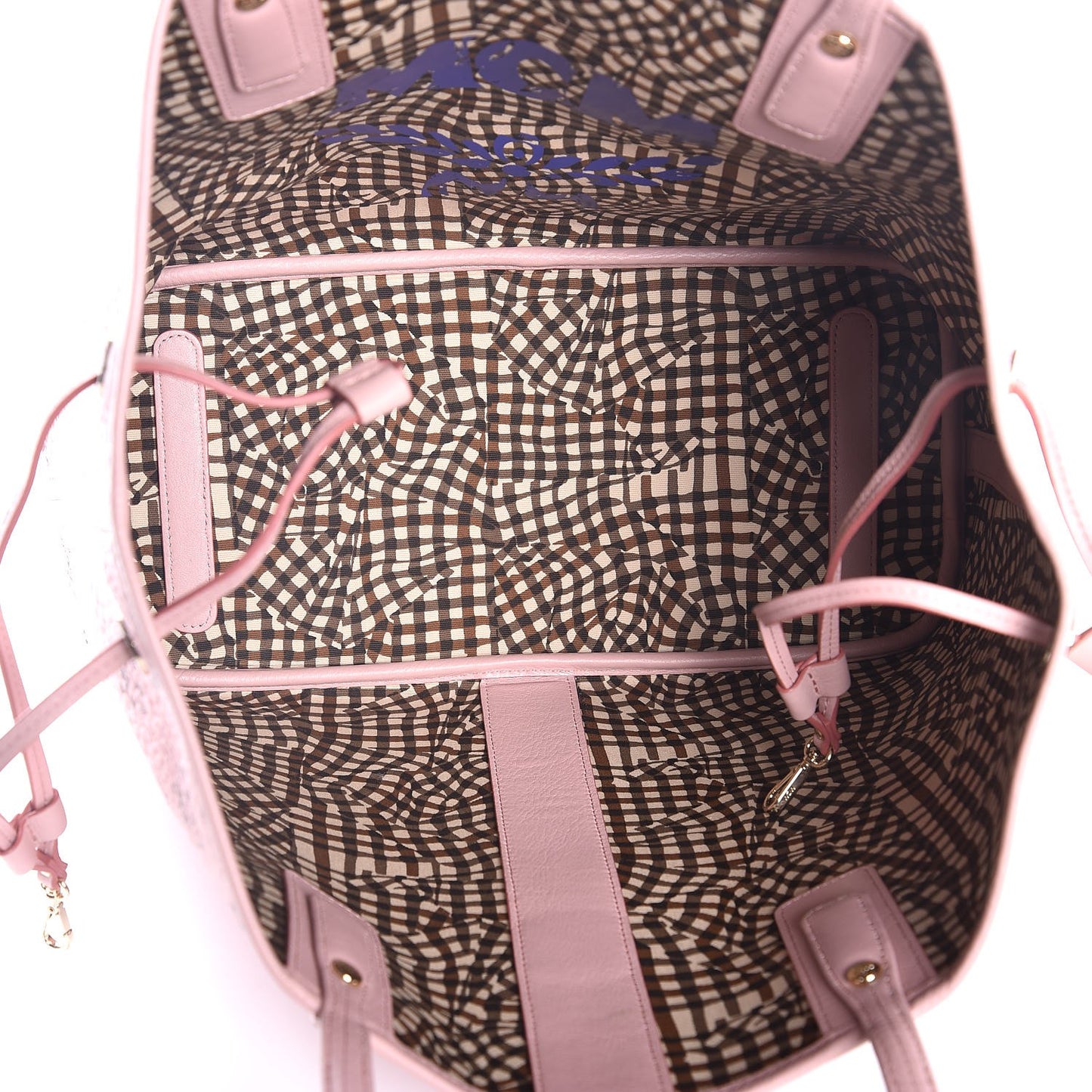 Visetos Medium Liz Reversible Shopper Tote Soft Pink