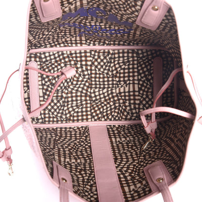 MCM Visetos Medium Liz Reversible Shopper Tote Soft Pink 6 of 13