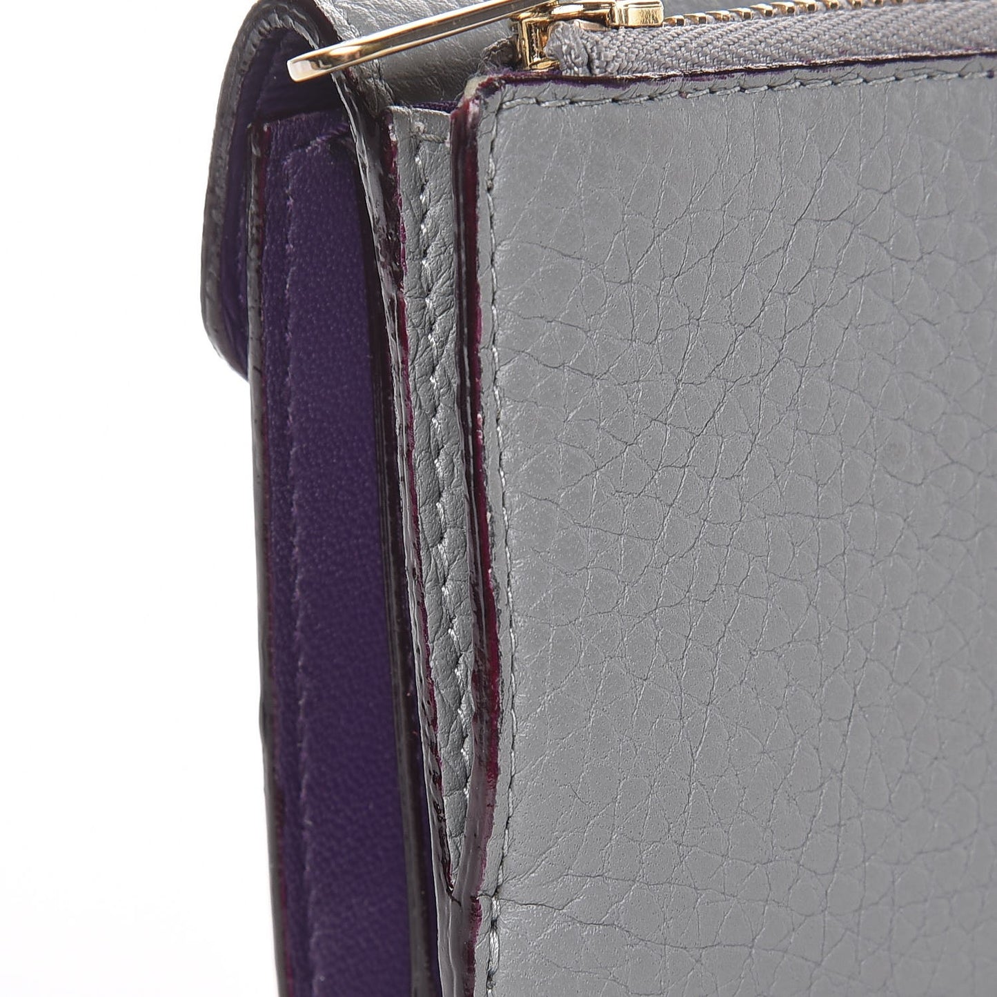 Bullcalf Diorissimo Medium Envelope Wallet Gris