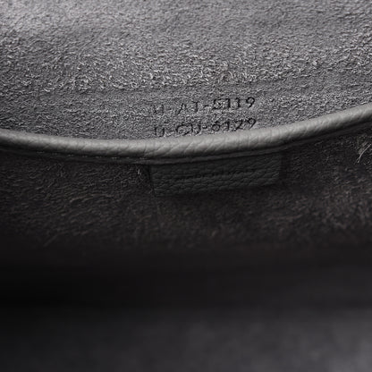 Celine Drummed Calfskin Nano Luggage Kohl 6 of 10