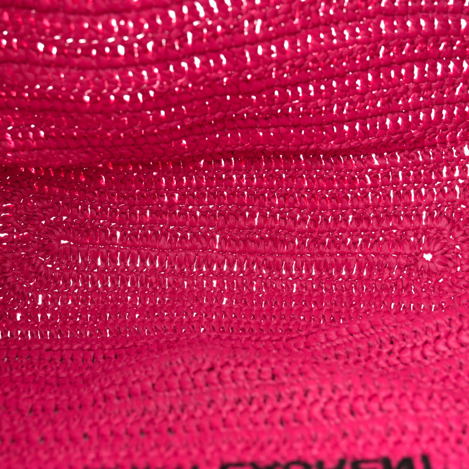 Saint Laurent Raffia Rive Gauche Tote Pink 5 of 10