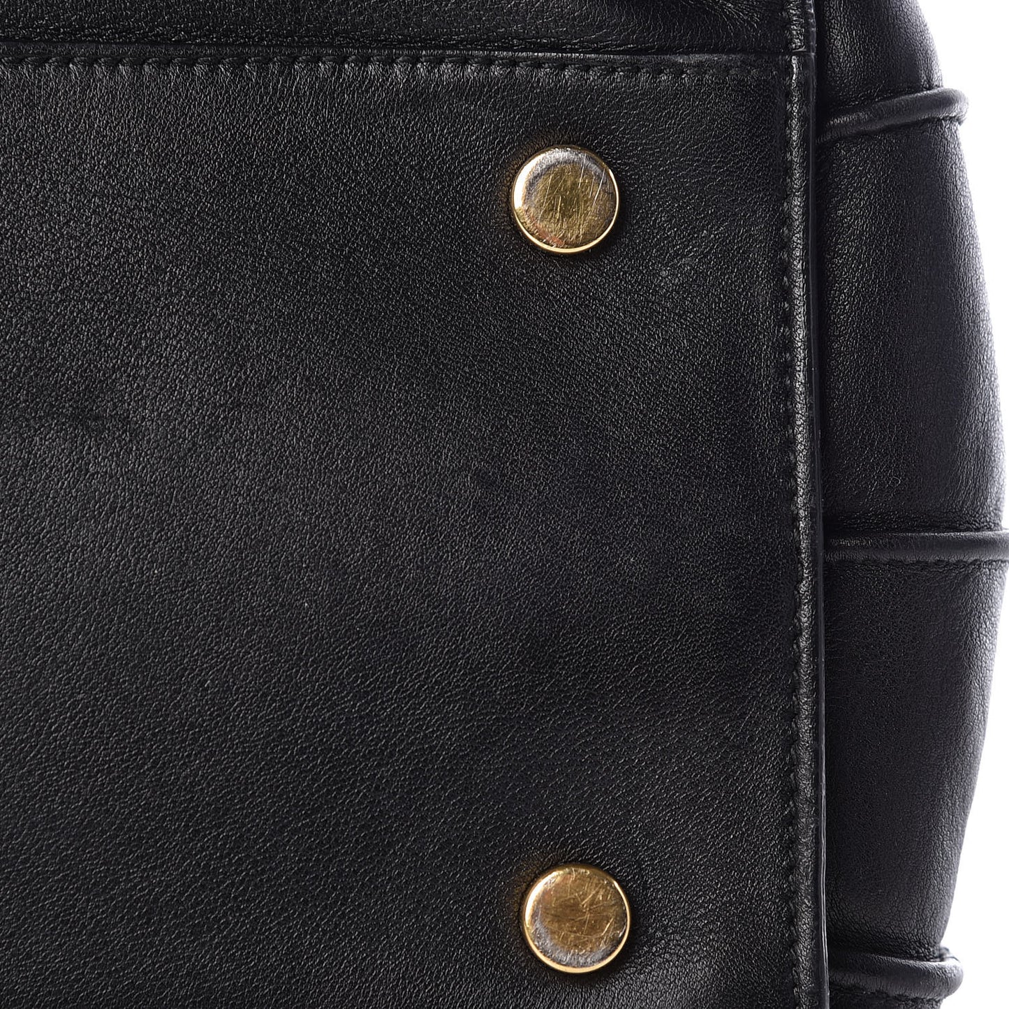 Calfskin Small Sac De Jour Black