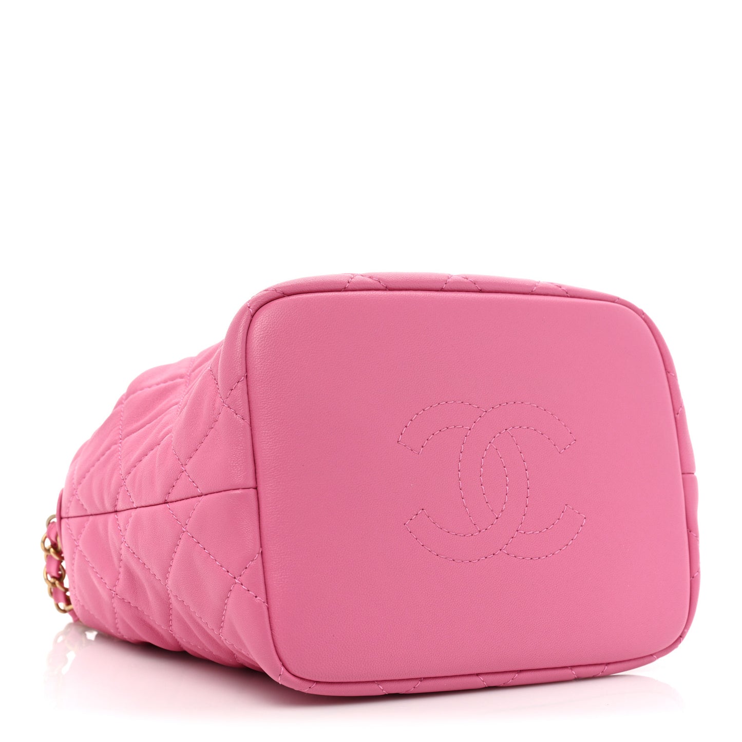 Lambskin Quilted Perfect Meeting Hobo Pink