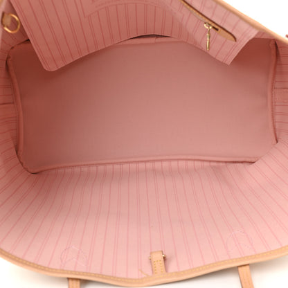 Louis Vuitton Damier Azur Neo Neverfull GM Rose Ballerine 5 of 10