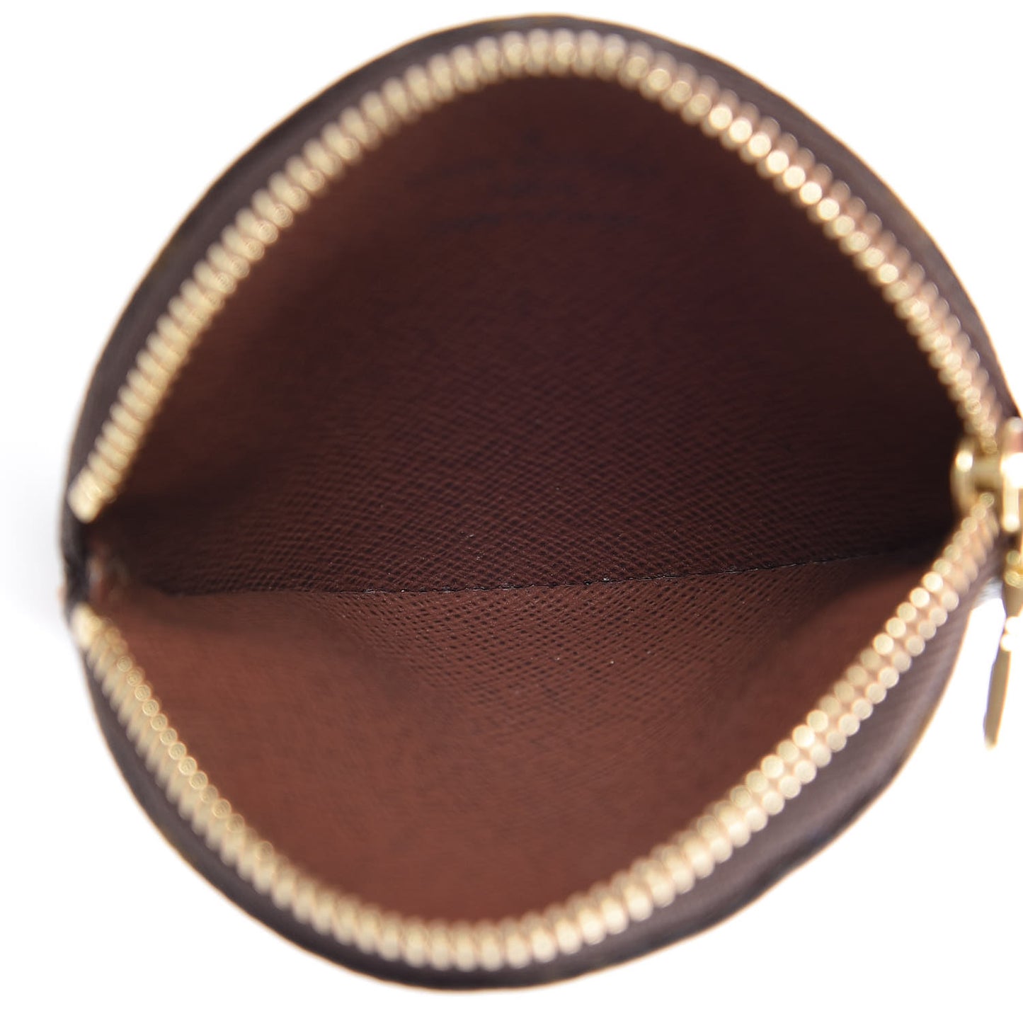 Monogram Round Coin Purse