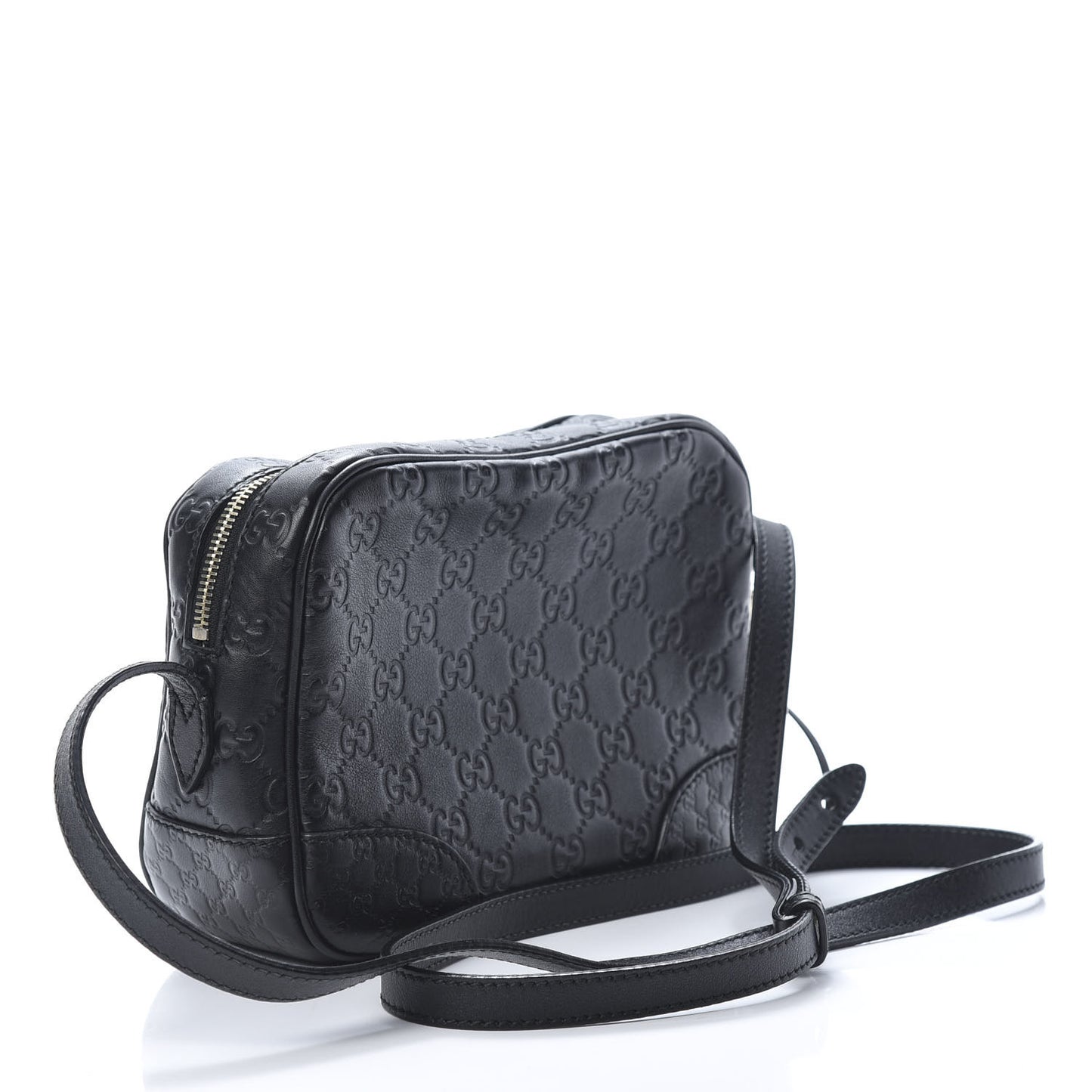 Guccissima Mini Bree Messenger Bag Black