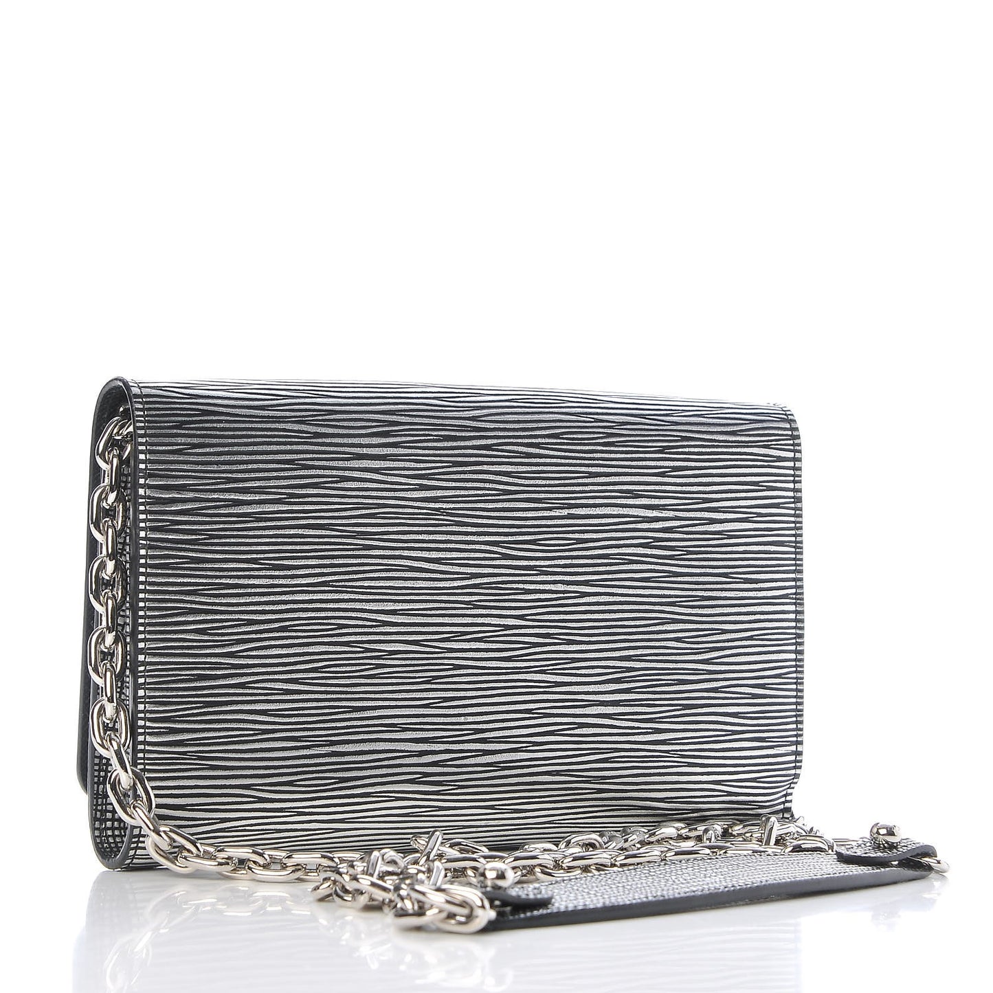 Epi Twist Chain Wallet Metal