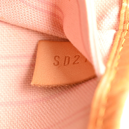 Louis Vuitton Damier Azur Neo Neverfull MM Rose Ballerine 7 of 11