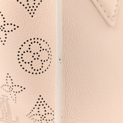 Louis Vuitton Calfskin Karung Snakeskin Mahina On My Side PM Quartz White 11 of 12