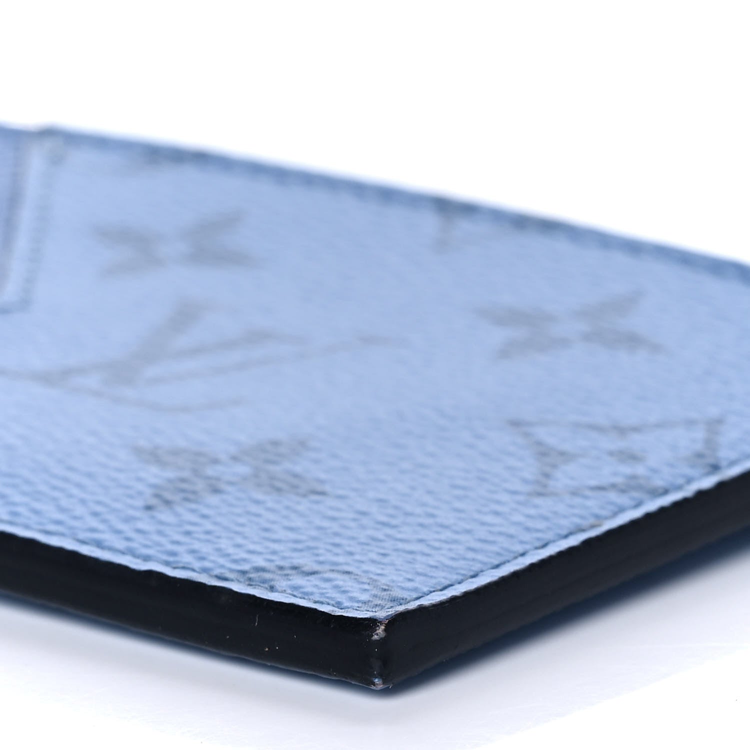 Louis Vuitton Taigarama Coin Card Holder Denim 8 of 9