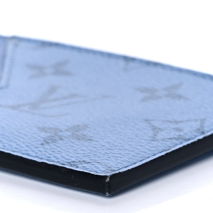 Louis Vuitton Taigarama Coin Card Holder Denim 8 of 9