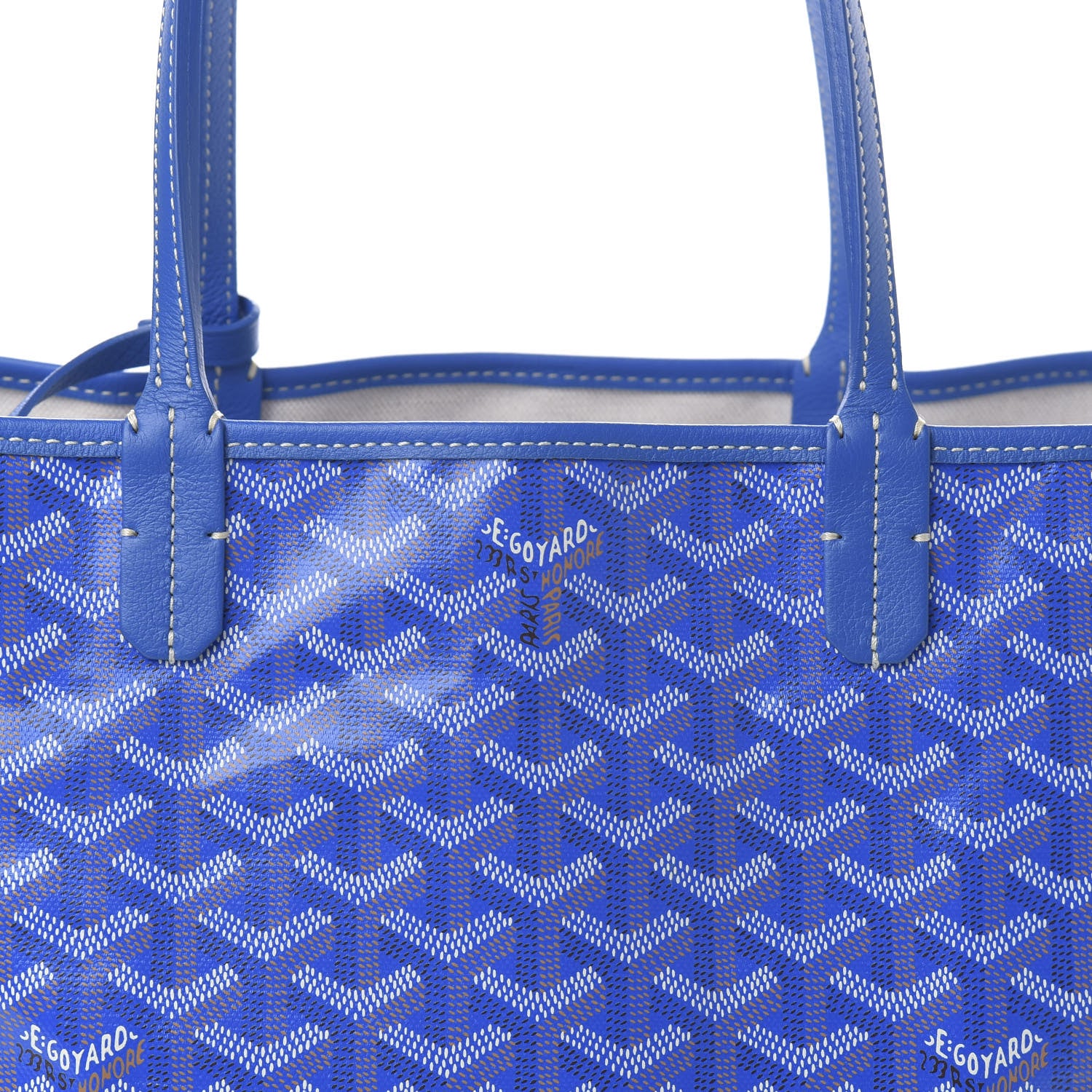 Goyard Goyardine Saint Louis PM Sky Blue 11 of 11