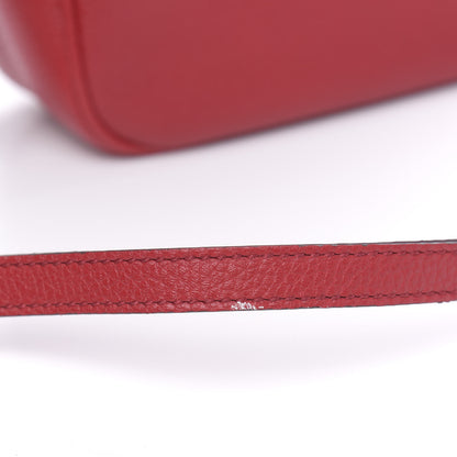 Gucci Pebbled Calfskin Small Soho Disco Bag Tabasco Red 11 of 12