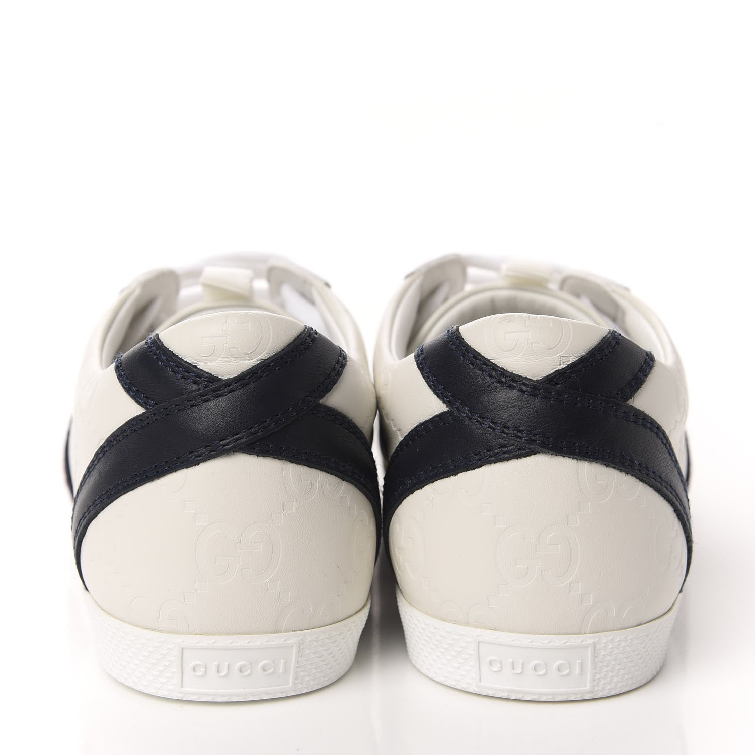 Gucci Guccissima Womens Web Sneakers 36.5 White 5 of 10