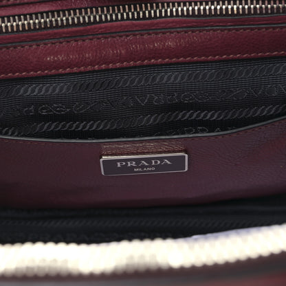 Prada Glace Calf Twin Pocket Tote Ametista 6 of 8