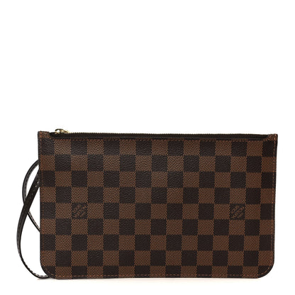 Louis Vuitton Damier Ebene Neverfull MM GM Pochette 1 of 8