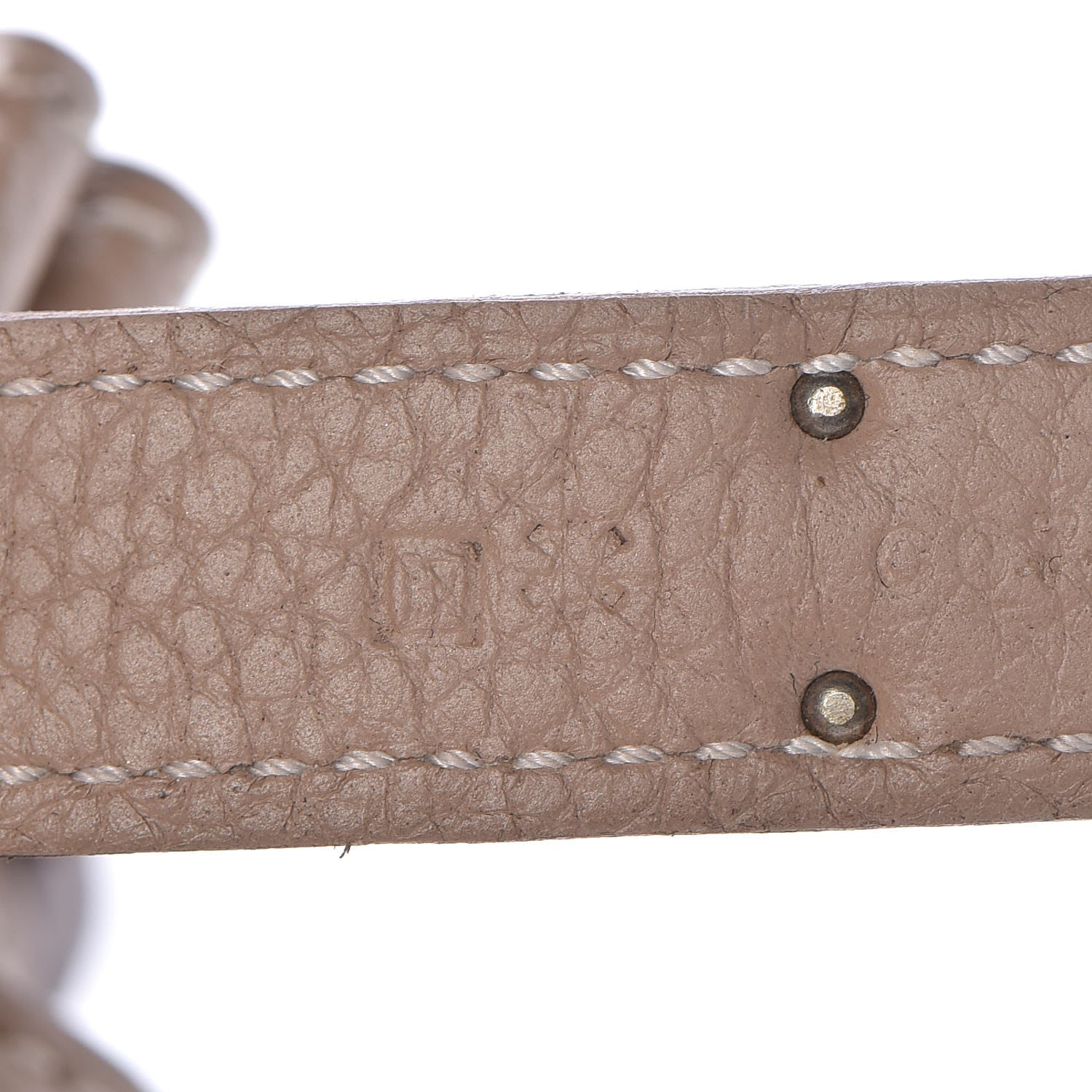 Hermes Taurillon Clemence Birkin 35 Argile 18 of 33