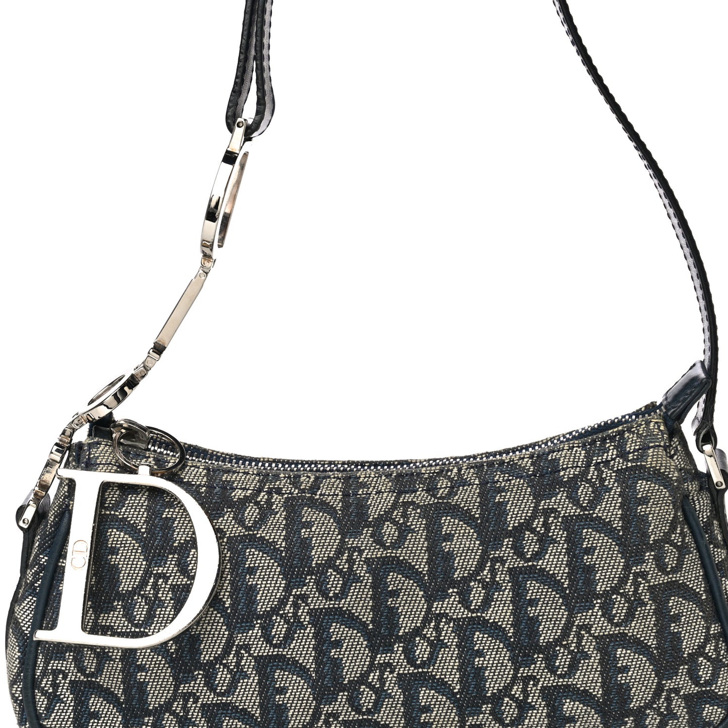 Monogram Shoulder Bag Blue
