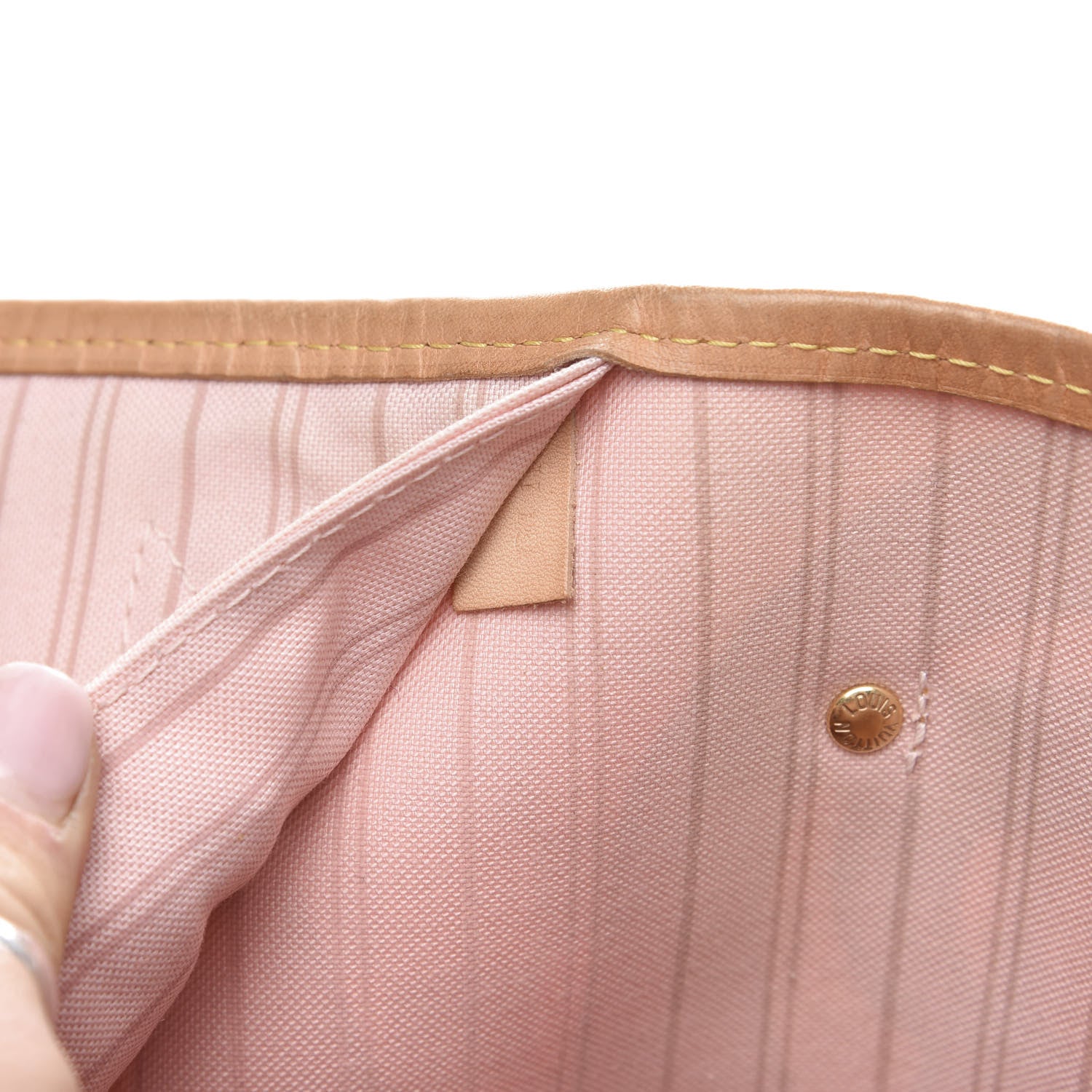 Louis Vuitton Damier Azur Tahitienne Neverfull MM 6 of 18