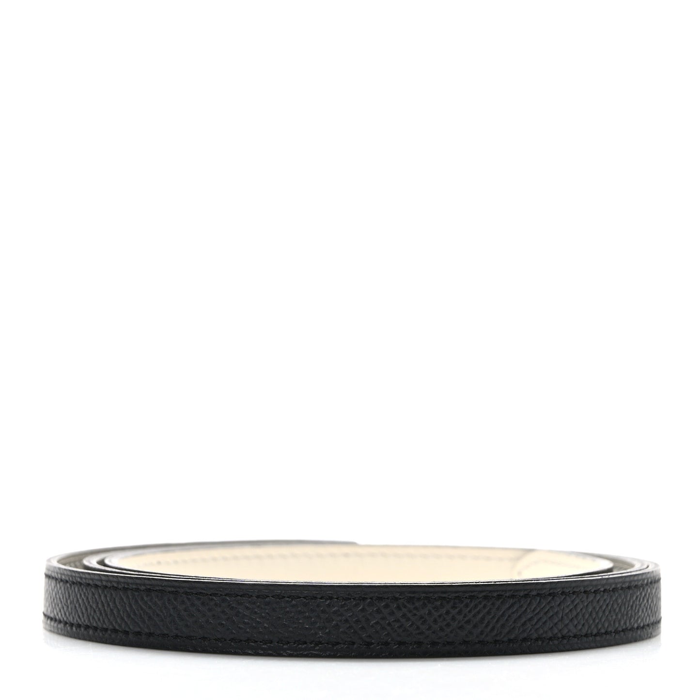 Swift Epsom 13mm H Belt Strap 90 Nata Black