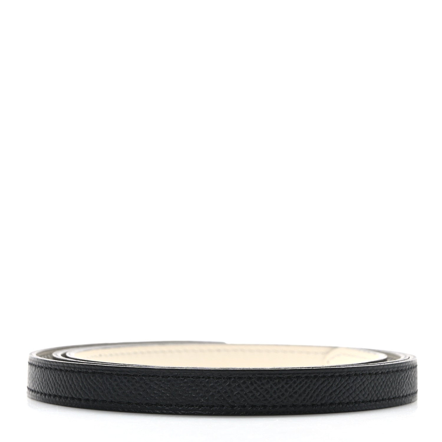 Hermes Swift Epsom 13mm H Belt Strap 90 Nata Black 2 of 4