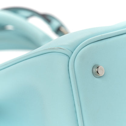 Christian Dior Smooth Calfskin Medium Diorissimo Tote Blue 7 of 15